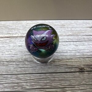 Pokemon Haunter #93 Holo Collector Marble Toy Biz 2000 Vintage Glass